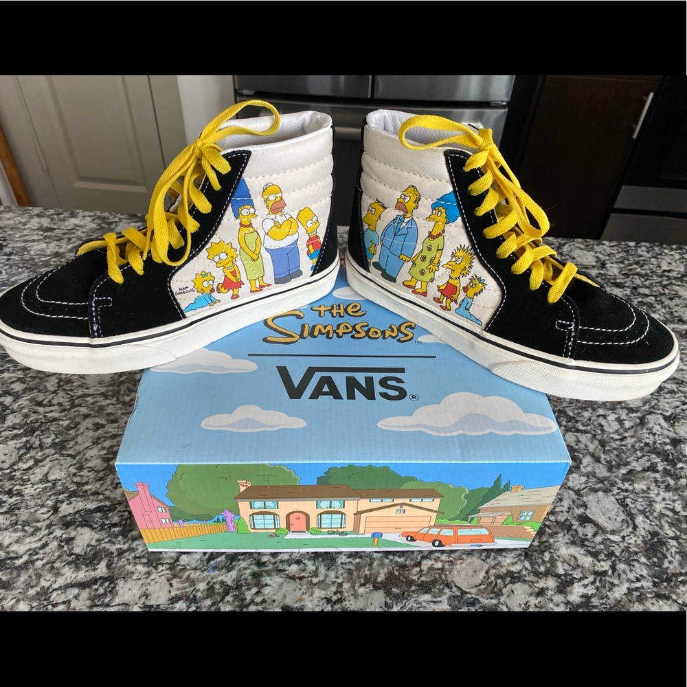 High Top Vans The Simpsons